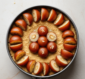 Arrange the Gulab Jamuns