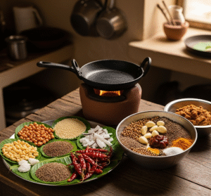 Make the Stuffing Masala For Curry